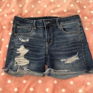 AE MIDI Jean Shorts